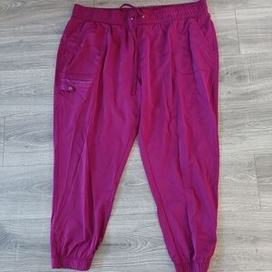 Healing Hands HH Size 2XP Color Wine Style 9575P Renee Scrub Pant